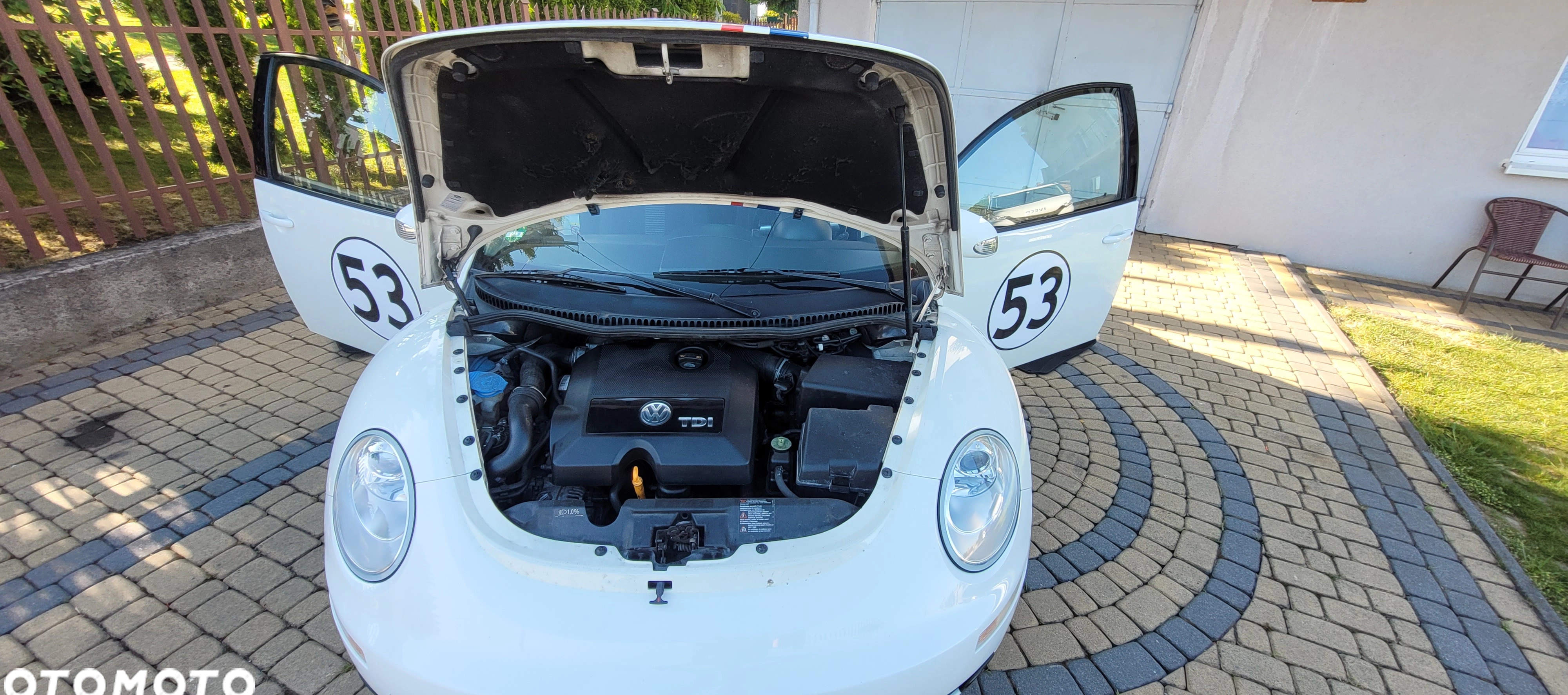 Volkswagen New Beetle cena 17600 przebieg: 163500, rok produkcji 2008 z Świętochłowice małe 154